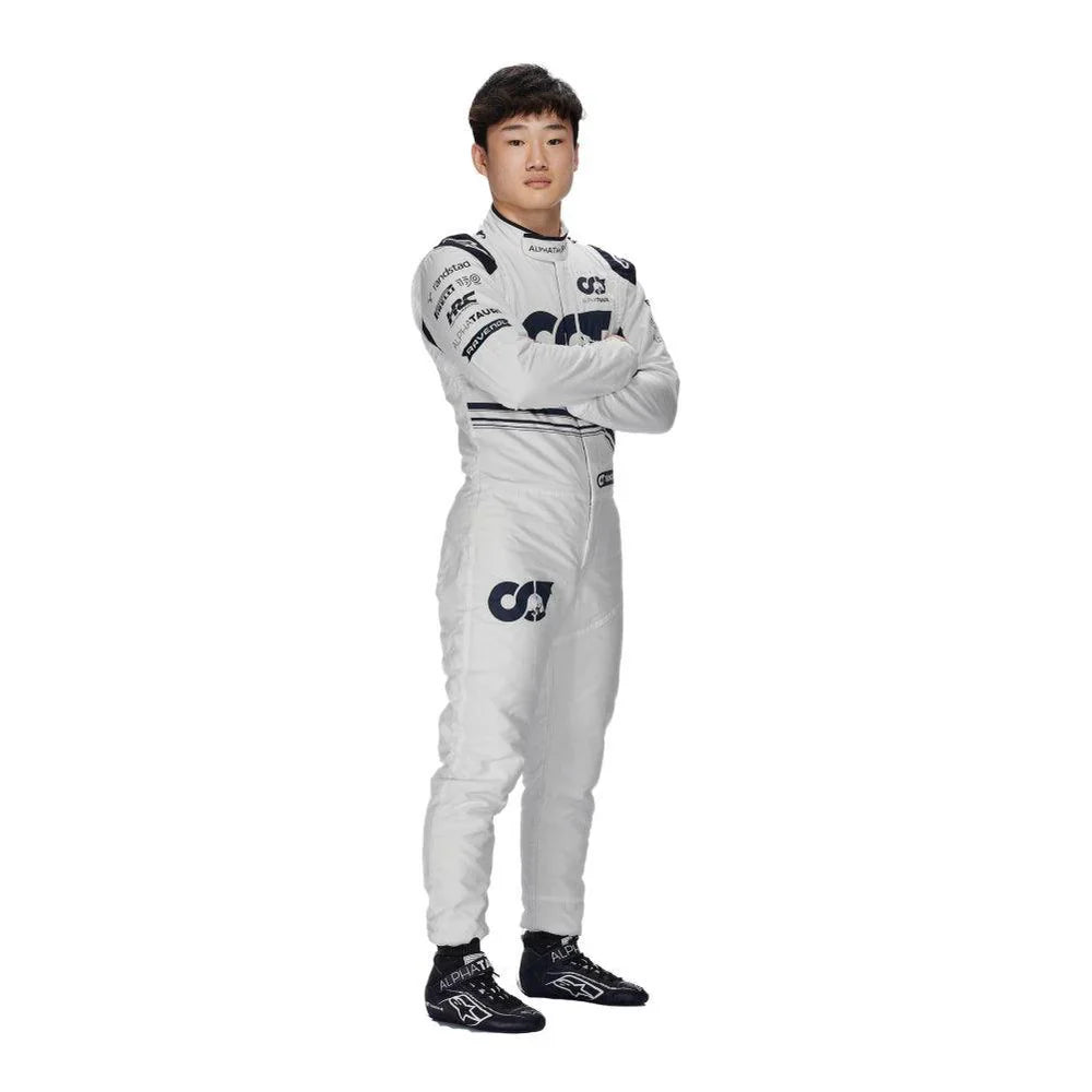 F1 Yuki Tsunoda alphatauri 2022 race suit