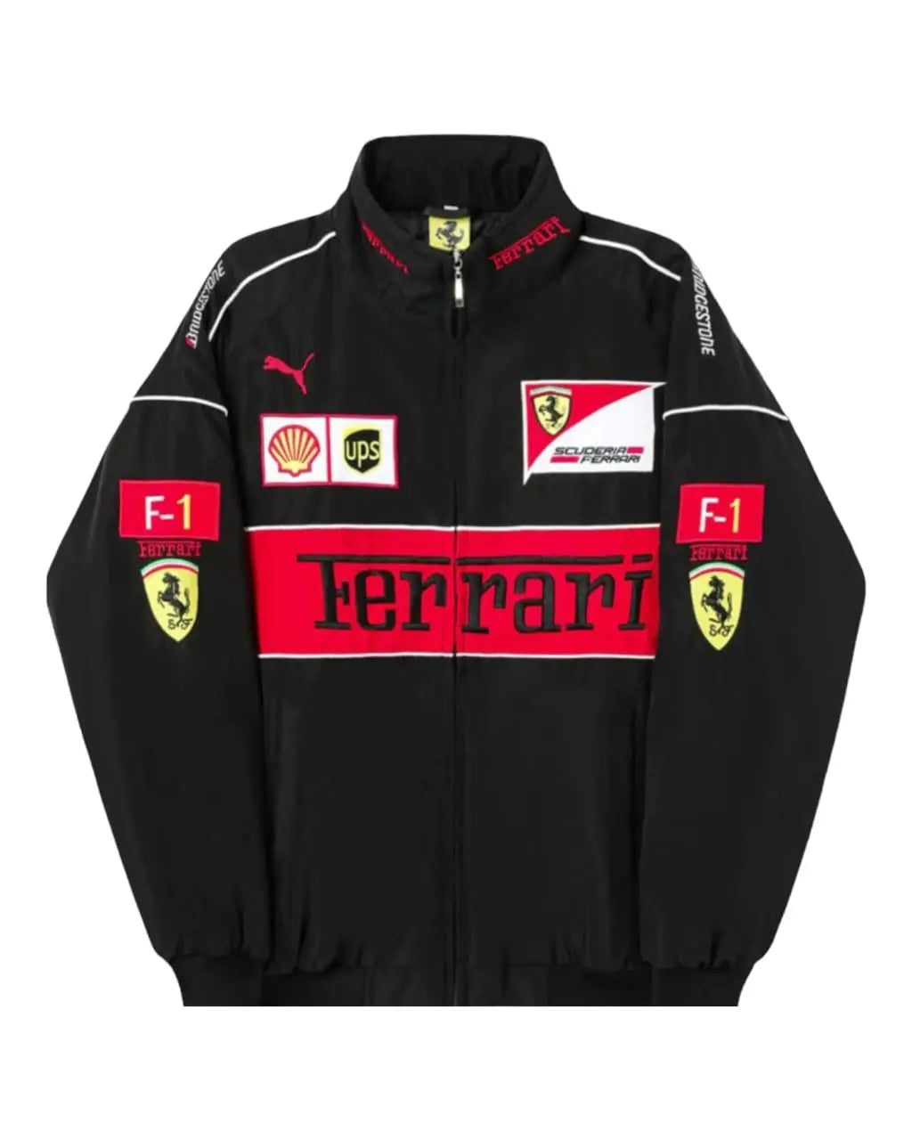 Ferrari F1 Vintage black Jacket My Store