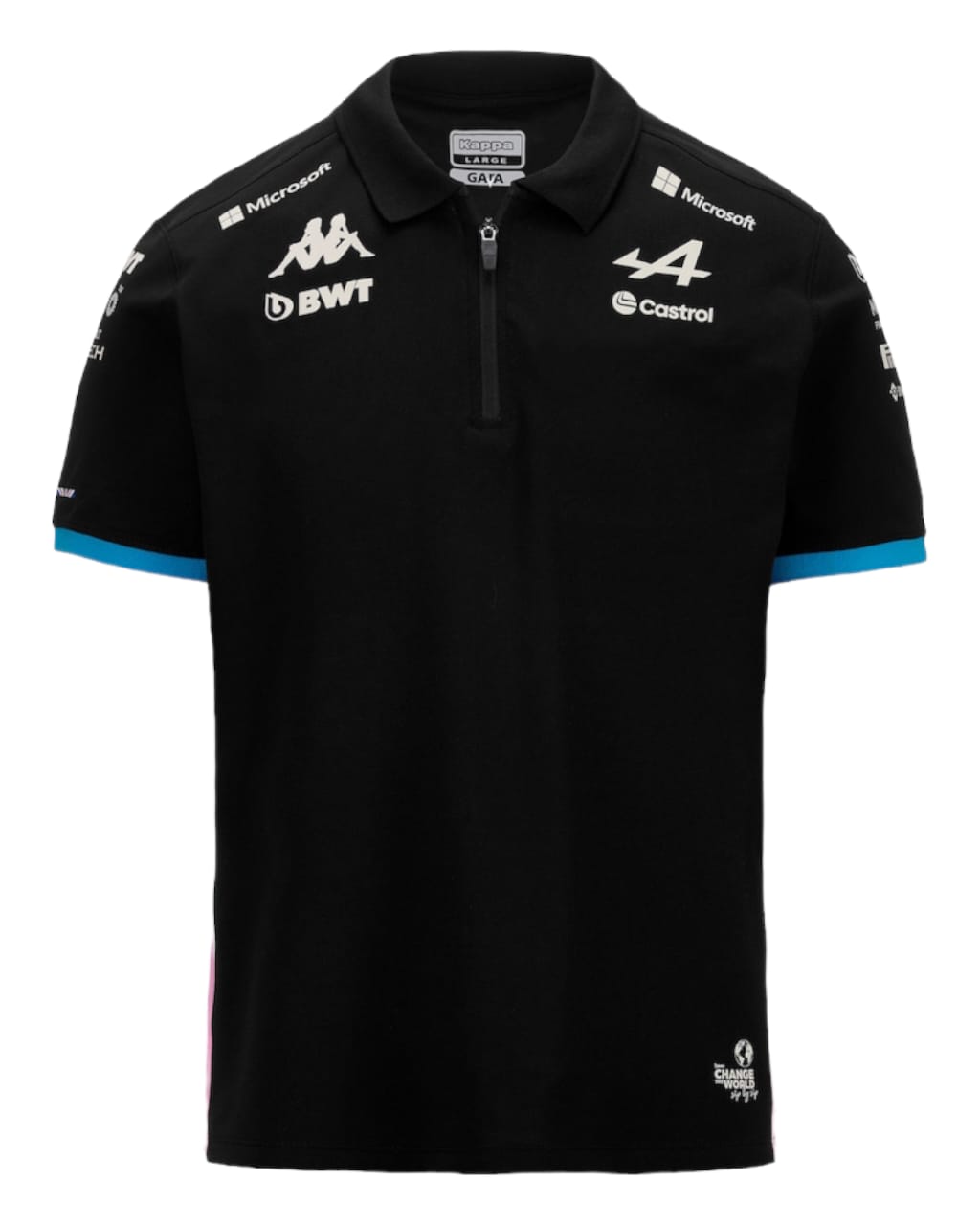 Alpine F1 Team BWT 2024 Polo - Black GLT Racegear