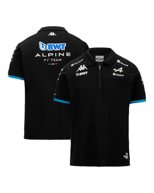 BWT Alpine F1 Team 2023 Polo Shirt - Blue GLT Racegear