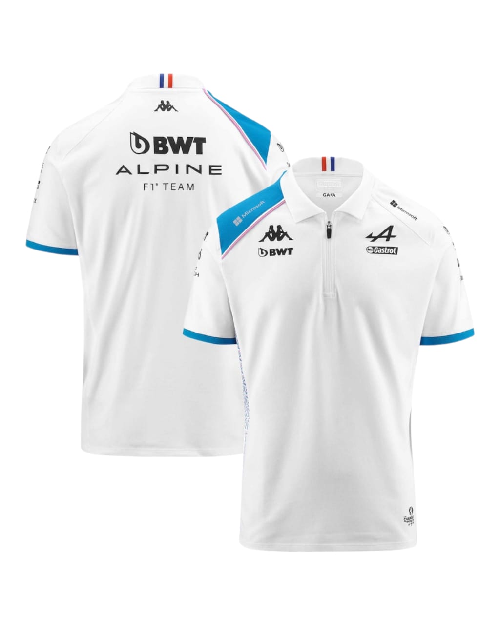 BWT Alpine F1 Team 2023 Polo Shirt - White GLT Racegear