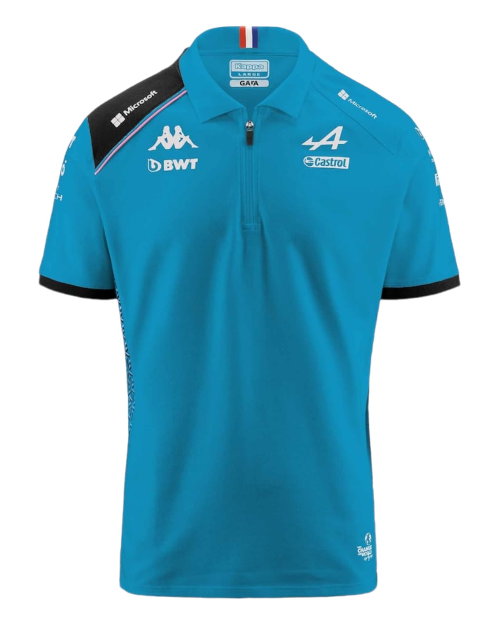 BWT Alpine F1 Team 2023 Polo Shirt - Blue GLT Racegear