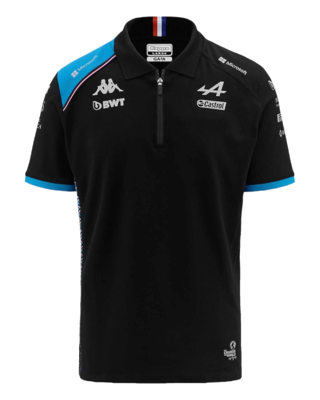 BWT Alpine F1 Team 2023 Polo Shirt - Black GLT Racegear