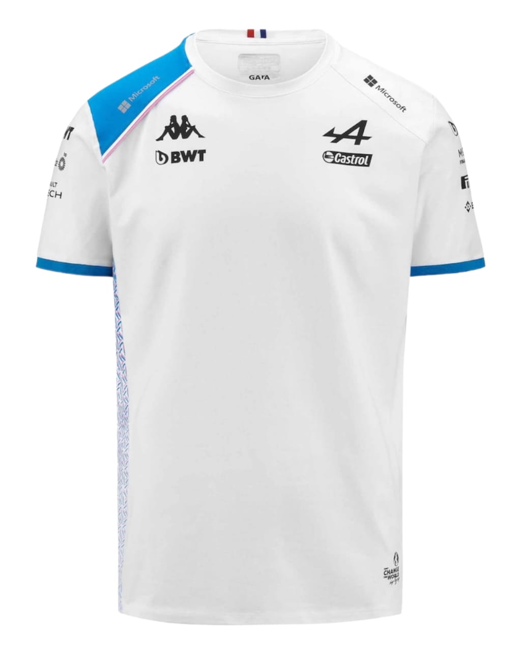 BWT Alpine F1 Team 2023 T-Shirt - White GLT Racegear