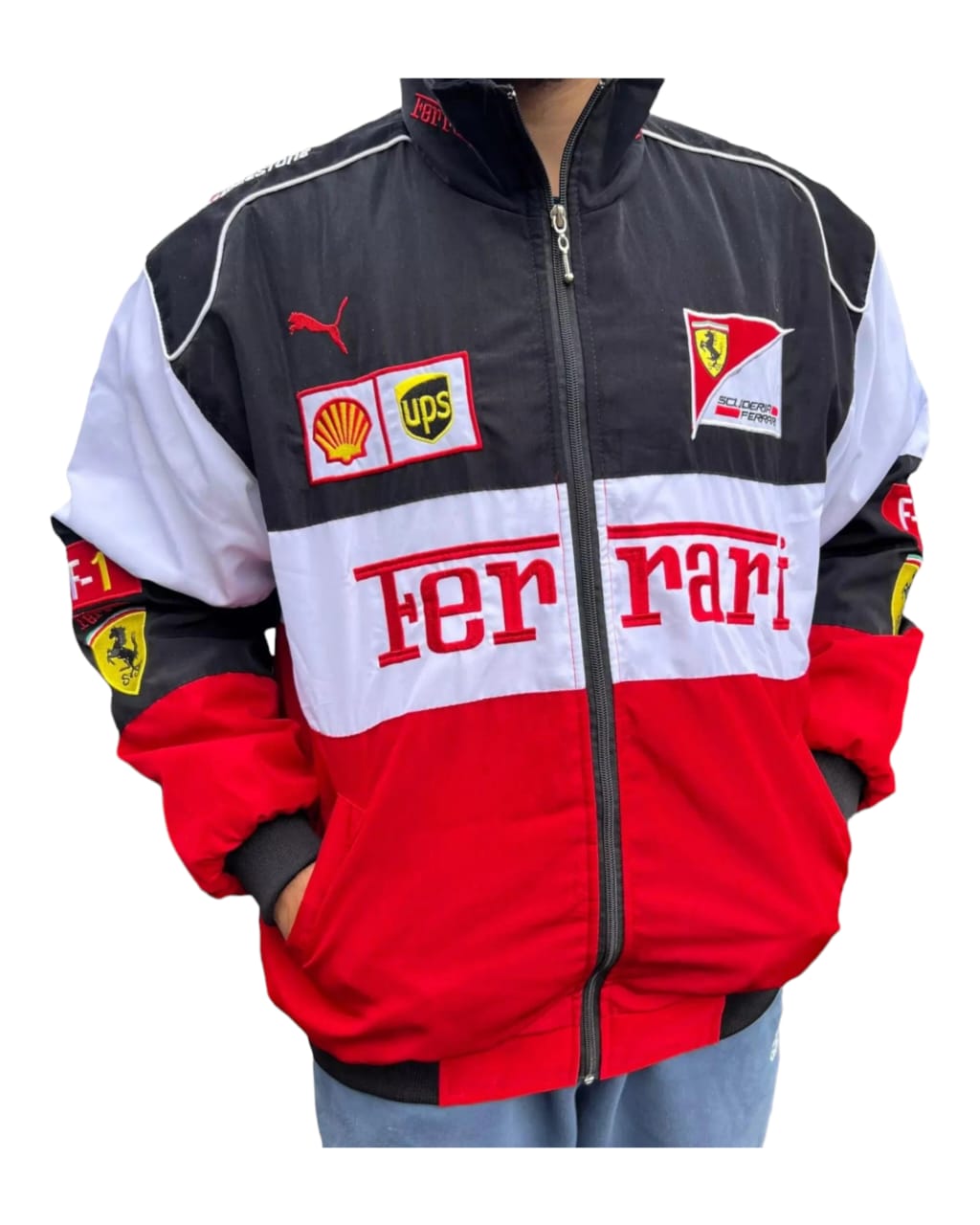 F1 Ferrari Racing Bomber Jacket My Store