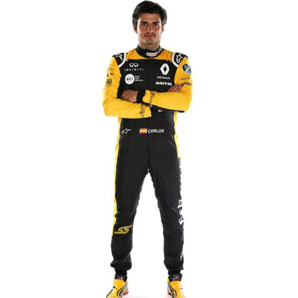 F1 Carlos Sainz 2018 race  suit