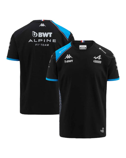 BWT Alpine F1 Team 2023 T-Shirt - Black GLT Racegear