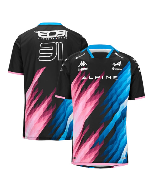 Alpine F1 Team Esteban Ocon 2024 Driver T-Shirt GLT Racegear