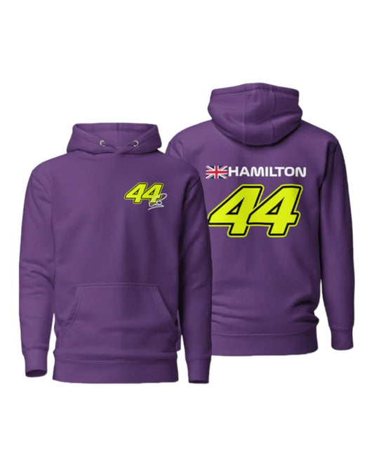 F1 Lewis Hamilton 44 fleece Hoodie GLT Racegear