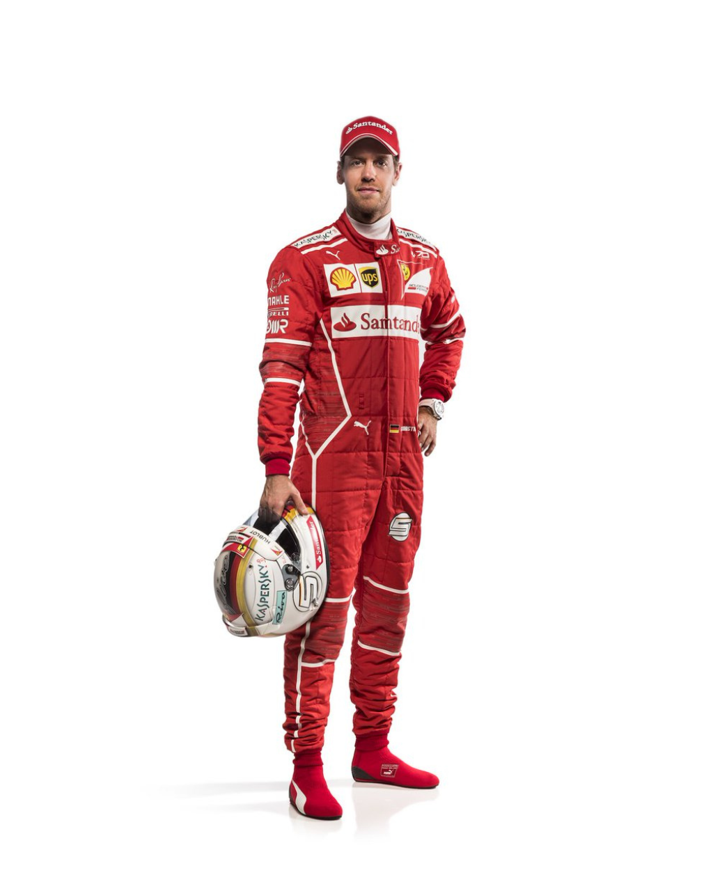 F1 Sebastian vettel  Australian gp 2017 ferrari race suit