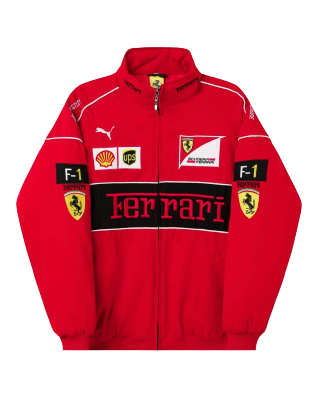 Ferrari F1 Vintage Red Jacket - GLT Racegear