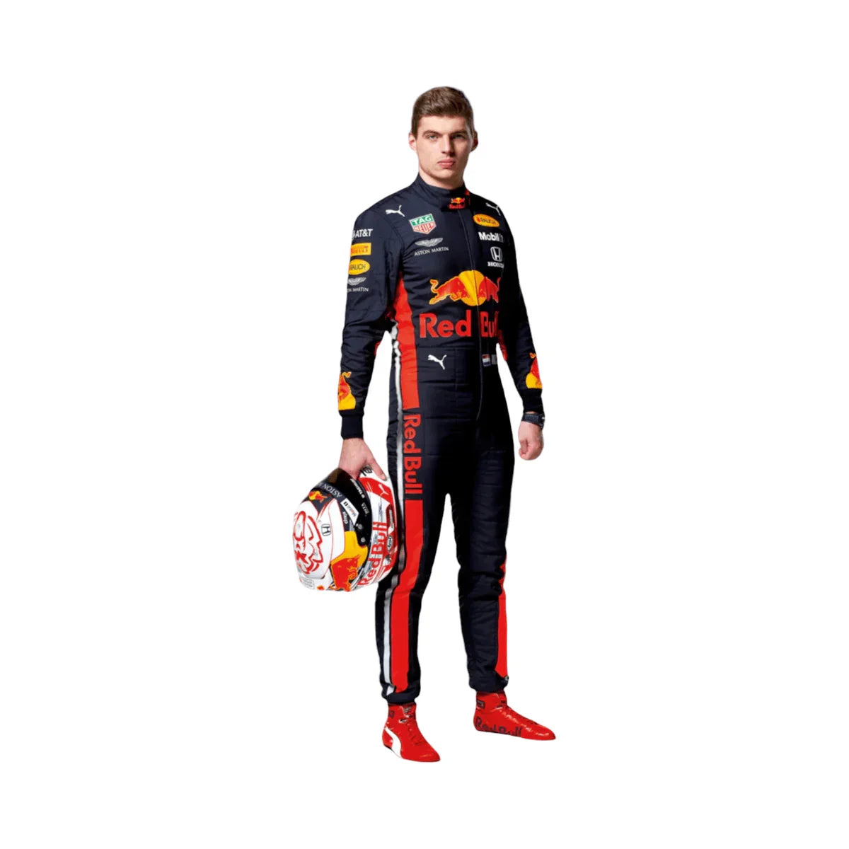 F1 Max verstappen Red bull Honda  2018 race suit