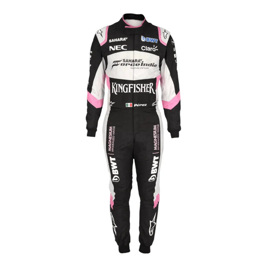 F1 Sergio perez  2017 Sahara force Australian GP race suit