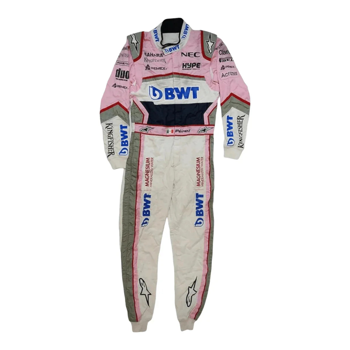 F1 Sergio perez  2018 Sahara force India race suit