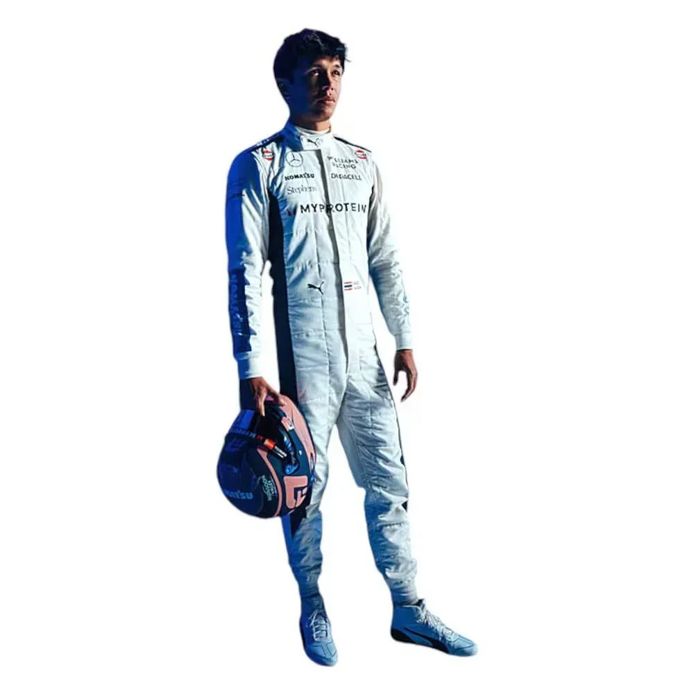 F1 2024 Alex Albon Williams F1 Team replica race Suit