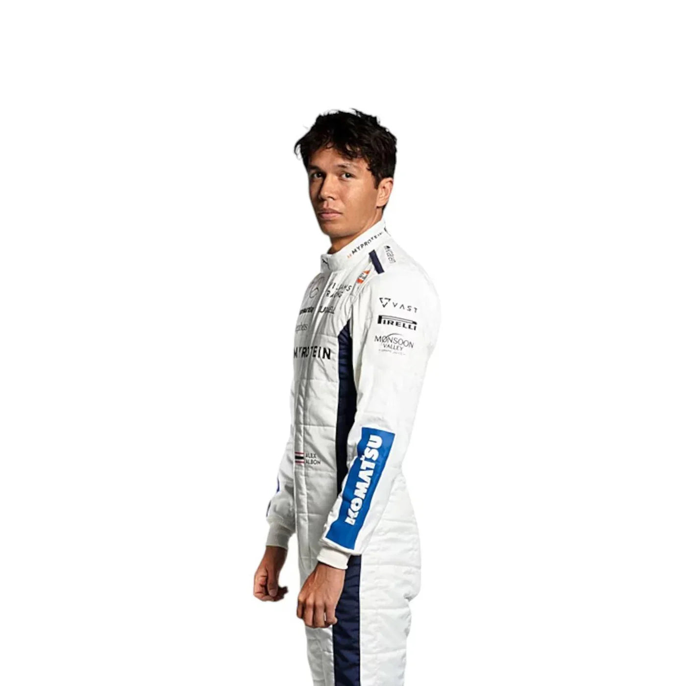 F1 2024 Alex Albon Williams F1 Team replica race Suit