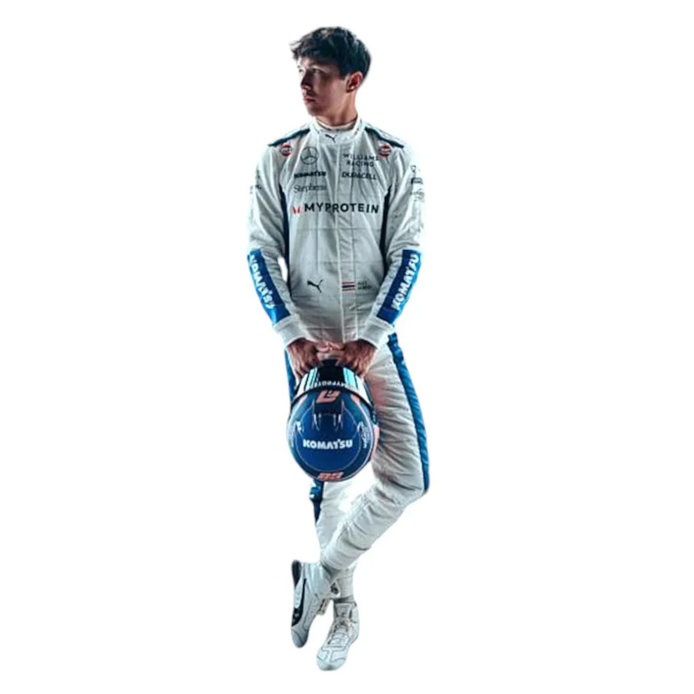 F1 2024 Alex Albon Williams F1 Team replica race Suit