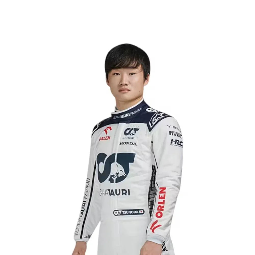 F1 Yuki Tsunoda alphatauri 2023 race suit