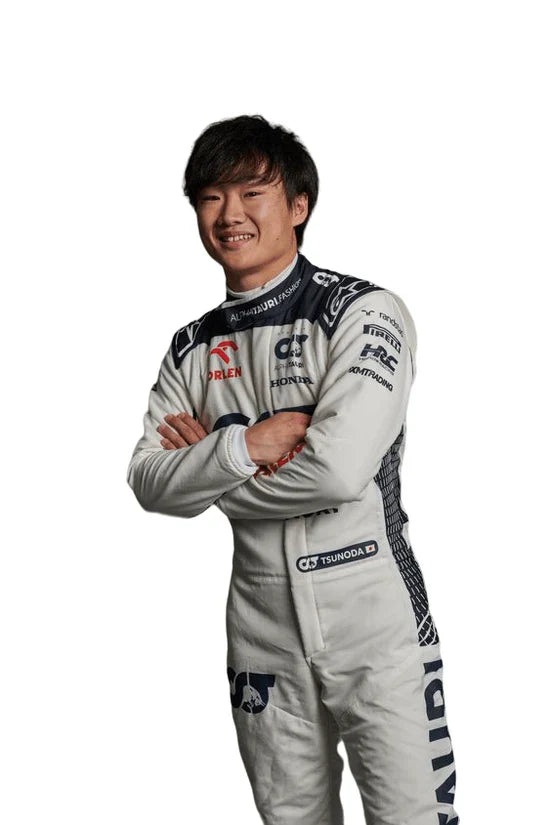 F1 Yuki Tsunoda alphatauri 2023 race suit