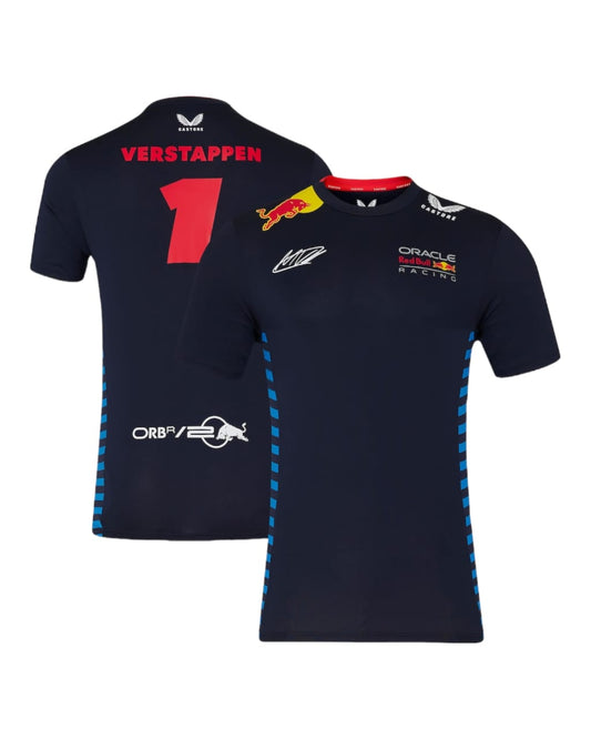 F1 Red Bull Racing 2024 Team Max Verstappen Driver T-Shirt GLT Racegear