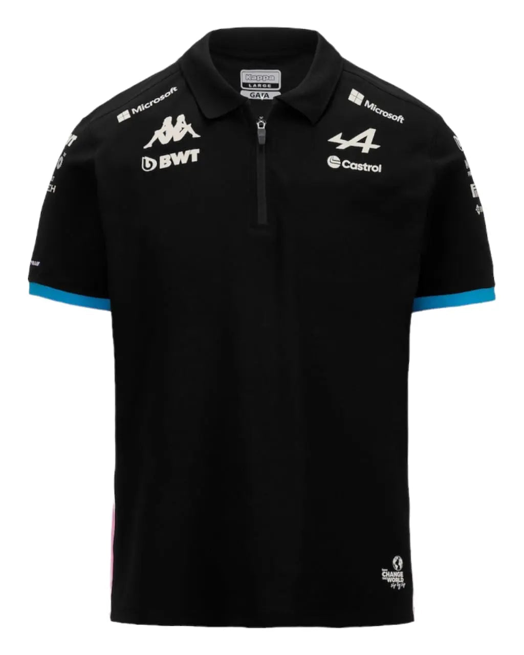 Alpine F1 Team BWT 2024 Polo - Black GLT Racegear