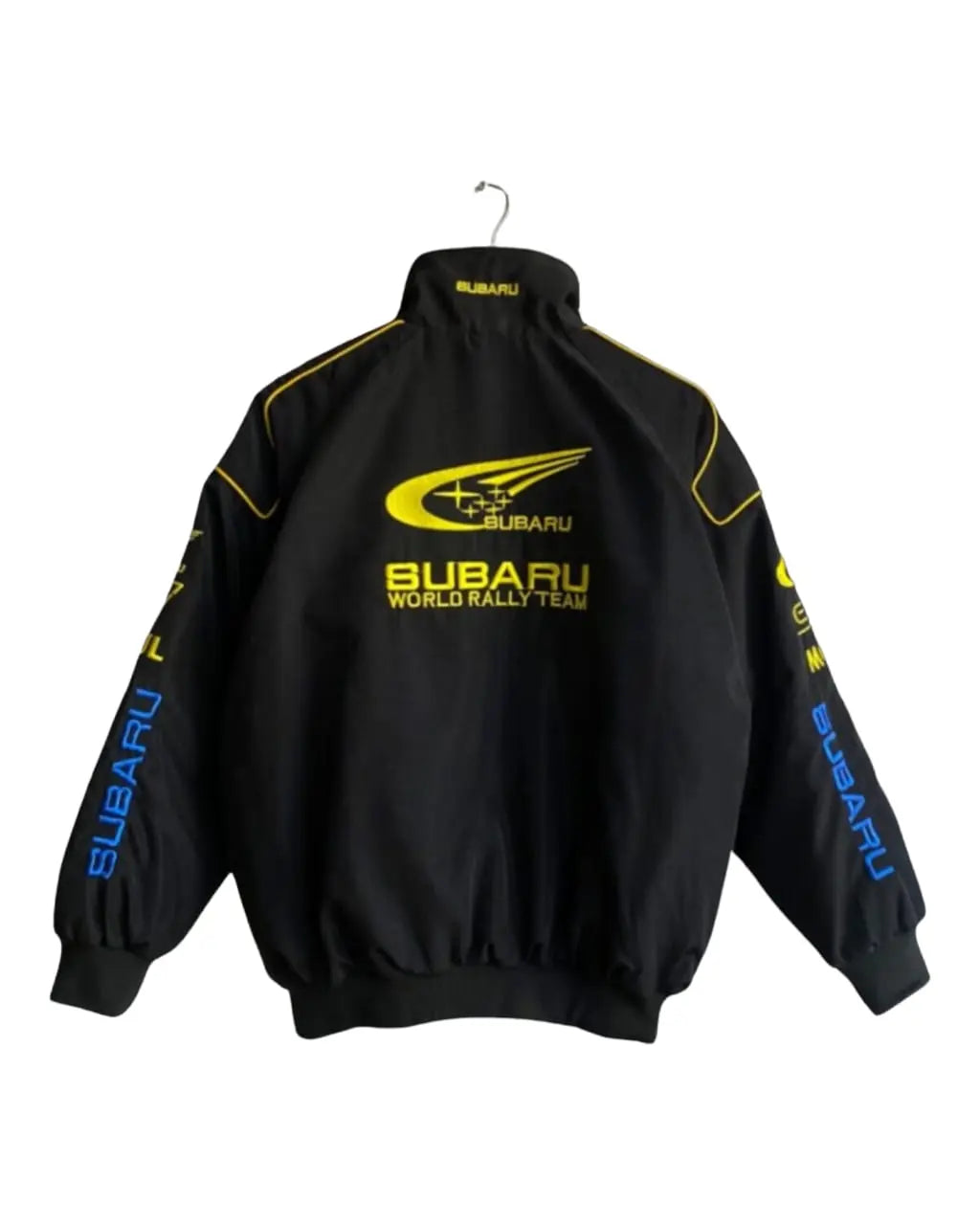 Subaru Rally Vintage Black Jacket My Store
