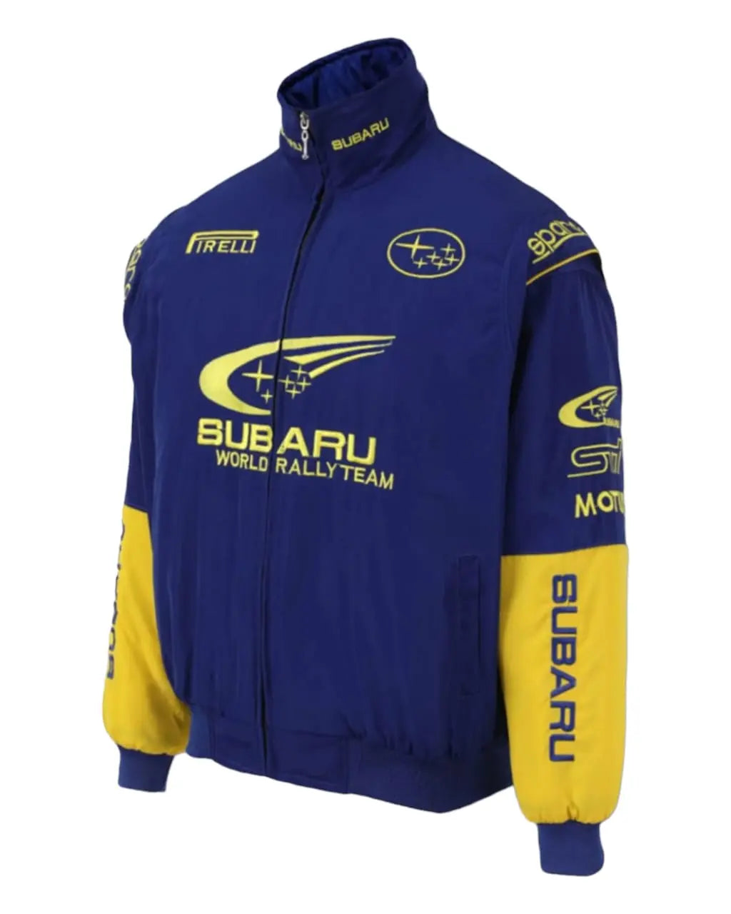 Subaru Rally Vintage Blue  Jacket My Store