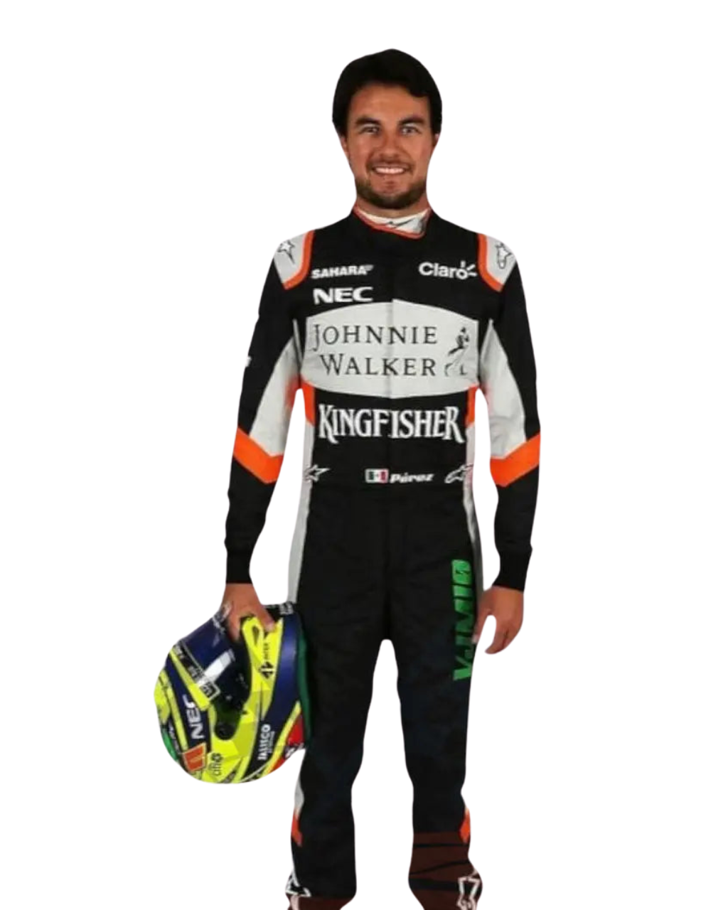F1 Sergio perez  2017 Sahara force India race suit