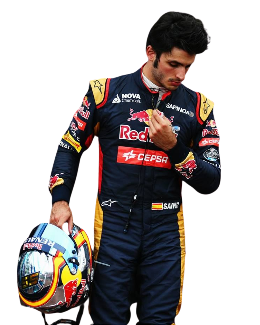 F1 Carlos Sainz Monaco GP 2015 race  suit