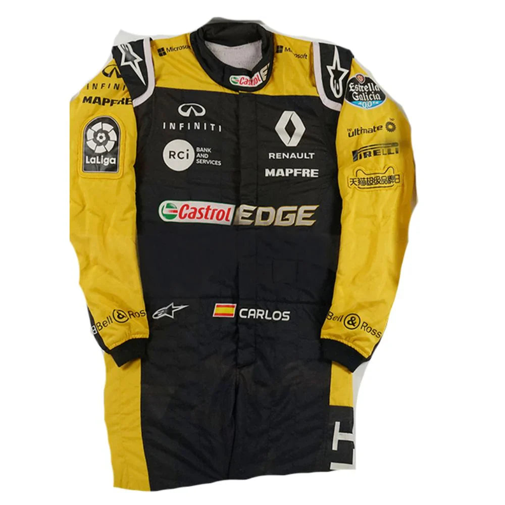 F1 Carlos Sainz 2018 race  suit