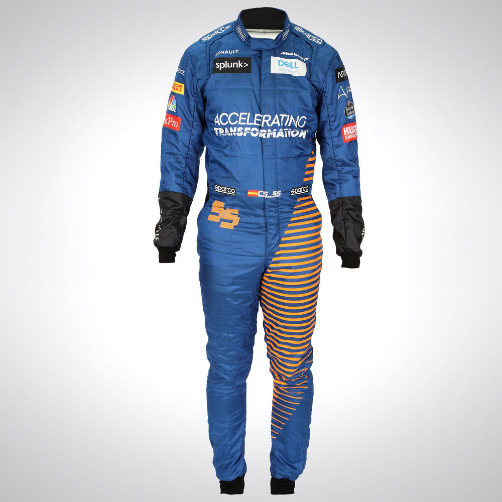 F1 Carlos Sainz 2020 race  suit