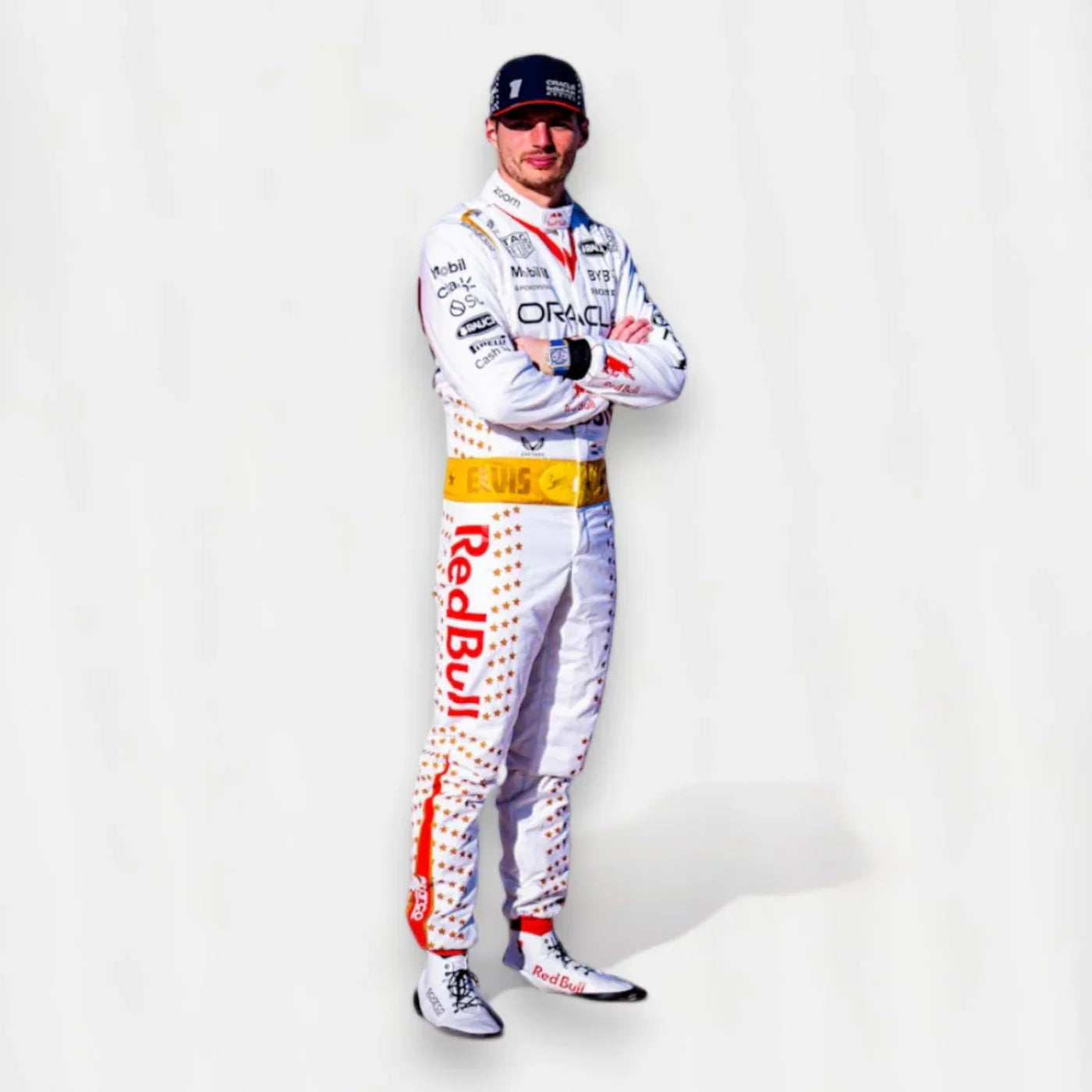 F1 Max verstappen Red bull  Las Vegas grand prix 2023 race suit